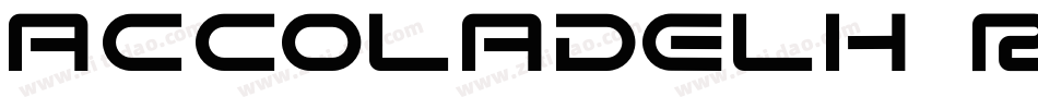 AccoladeLH Regular字体转换